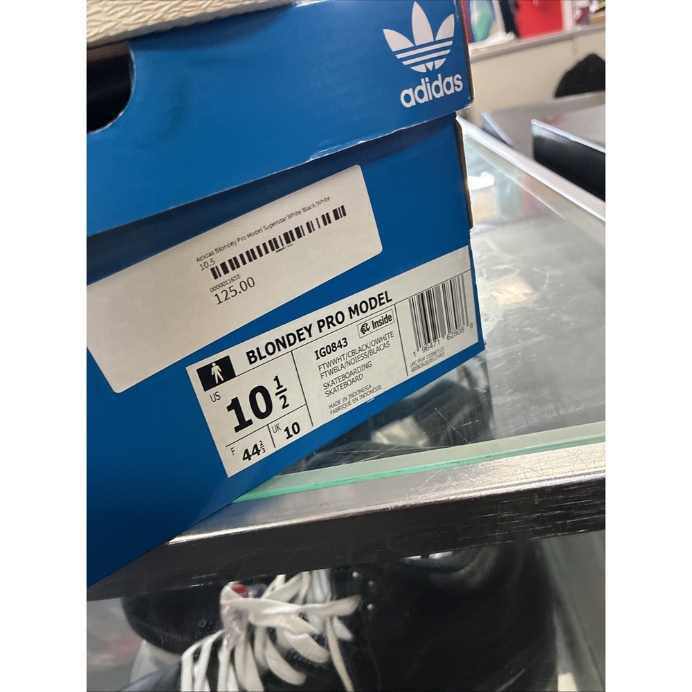 Men's Adidas Blondey McCoy Pro Model Superstar Clear Shoes IG0843 NEW SZ 10.5 - Picture 14 of 15